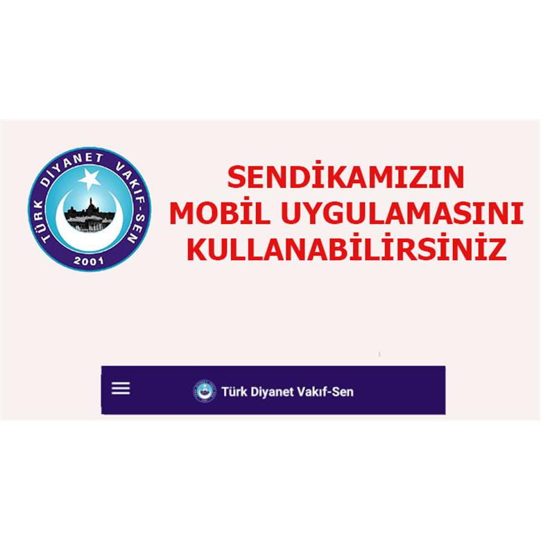 İNTERNET SİTEMİZİN MOBİL UYGULAMASI FAALİYETE GEÇTİ